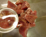 ♬豚ヒレ肉とたたききゅうりの黒酢炒め♬作り方2写真