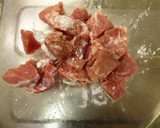 ♬豚ヒレ肉とたたききゅうりの黒酢炒め♬作り方4写真