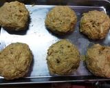 鯖の水煮缶DEフワフワ!味噌バーグ作り方3写真