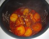 炊飯器レシピ鶏のケチャップ煮作り方3写真