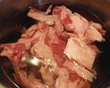 家族も大好きな～どて焼き（牛すじ煮）作り方1写真