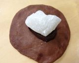 ふわ♫もち♫とろ〜ん♫ チョコもちパン作り方12写真