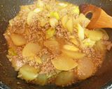 簡単☆カレー南蛮味のそぼろ大根♪作り方10写真