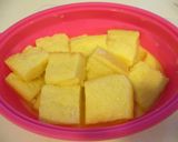 ◇レンジで◇野菜ジュースのパンプディング作り方3写真
