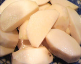 とうふ白玉と鶏ももの甘辛煮♪作り方1写真