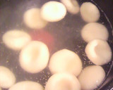 とうふ白玉と鶏ももの甘辛煮♪作り方4写真