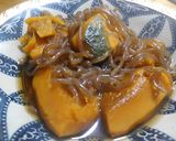かぼちゃと糸こんにゃくの煮物作り方5写真