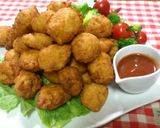 豆腐と鶏挽肉でフワフワ♡チキンナゲット作り方10写真