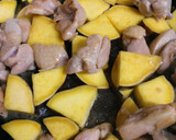 簡単☆鶏肉とさつまいもの甘辛炒め煮☆作り方4写真