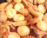 とうふ白玉と鶏ももの甘辛煮♪作り方6写真