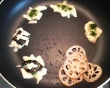 おつまみに❤れんこんチーズピザ❤作り方5写真