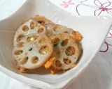 おつまみに❤れんこんチーズピザ❤作り方9写真
