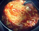 シーフード★トマトスープパスタ作り方5写真