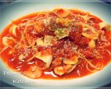 シーフード★トマトスープパスタ作り方6写真