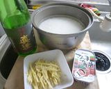 さんまのかば焼き缶DE炊き込みご飯作り方1写真