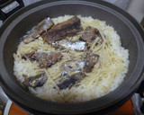 さんまのかば焼き缶DE炊き込みご飯作り方3写真