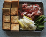 豚こまと厚揚げの生姜焼き作り方1写真