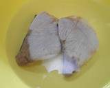 ぶりの生姜焼き、しめじ・トマト添え作り方4写真