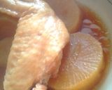 つゆで簡単!鶏と大根の煮物作り方7写真