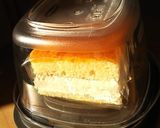 綺麗な食べ残しケーキの保存法❁作り方2写真