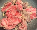 パクチーレモンだれの牛肉炒め作り方4写真