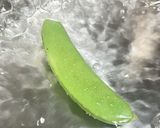 スナップえんどう🌱筋とり✨ゆで方🎶開き方作り方4写真