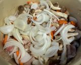 蒸して野菜の甘み引き立つ我が家の豚汁作り方7写真