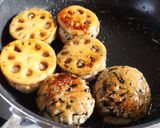 栄養満点◎ひじき入り豆腐蓮根バーグ作り方6写真