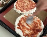 米粉と豆腐の生地のピザ作り方3写真