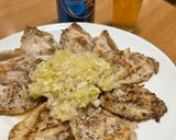 豚肉のネギ塩カボスソース作り方5写真