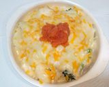 海老ブロッコリー入り明太豆腐グラタン作り方8写真