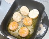 あん肝と長芋のレモンバターソテー作り方4写真