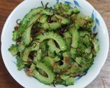 土佐風ゴーヤの塩昆布和え作り方5写真