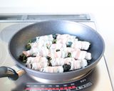 シンプル調味料【わらびの豚巻き（甘醤油）作り方2写真