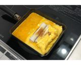 チーズ竹輪入り玉子焼き★動画あり★作り方14写真