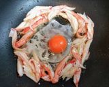 夏休み子供喜ぶ時短昼食夕飯カニカマレタス卵炒飯作り方5写真