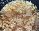 たけのことあみえびの炊き込みご飯作り方5写真