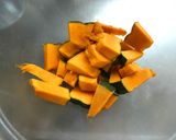 かぼちゃとベーコンのフリッター作り方1写真
