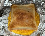 オムパスタの焼きサンドイッチ！作り方10写真