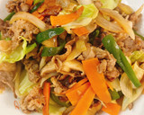 あるもの野菜で ほっともっと風　野菜炒め作り方5写真