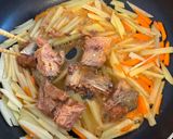青魚を手軽に！さばじゃがのカレーきんぴら作り方5写真