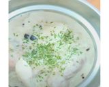 鶏もも肉のクリームチーズ煮弁当作り方7写真