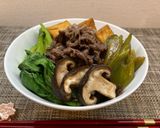 ボリュームUP！厚揚げ入り牛丼♪作り方7写真