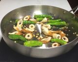 納豆とキムチの韓国風ペペロンチーノ作り方9写真