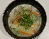 たっぷり野菜のコムタン風スープ作り方6写真