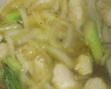 鶏肉とアスパラのカレースープ作り方5写真