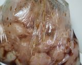 鶏むね肉と季節の野菜（ ゴーヤアスパラシシトウ）作り方2写真