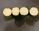 ズッキーニの豚バラ巻きの甘辛焼き作り方2写真