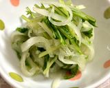 大根と水菜のレンチン和え♪作り方3写真