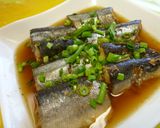 ♬圧力鍋でサンマのオイスターソース煮♬作り方8写真